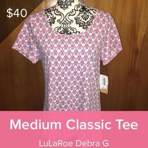 LuLaRoe Minnie Mouse Medium Classic Tee